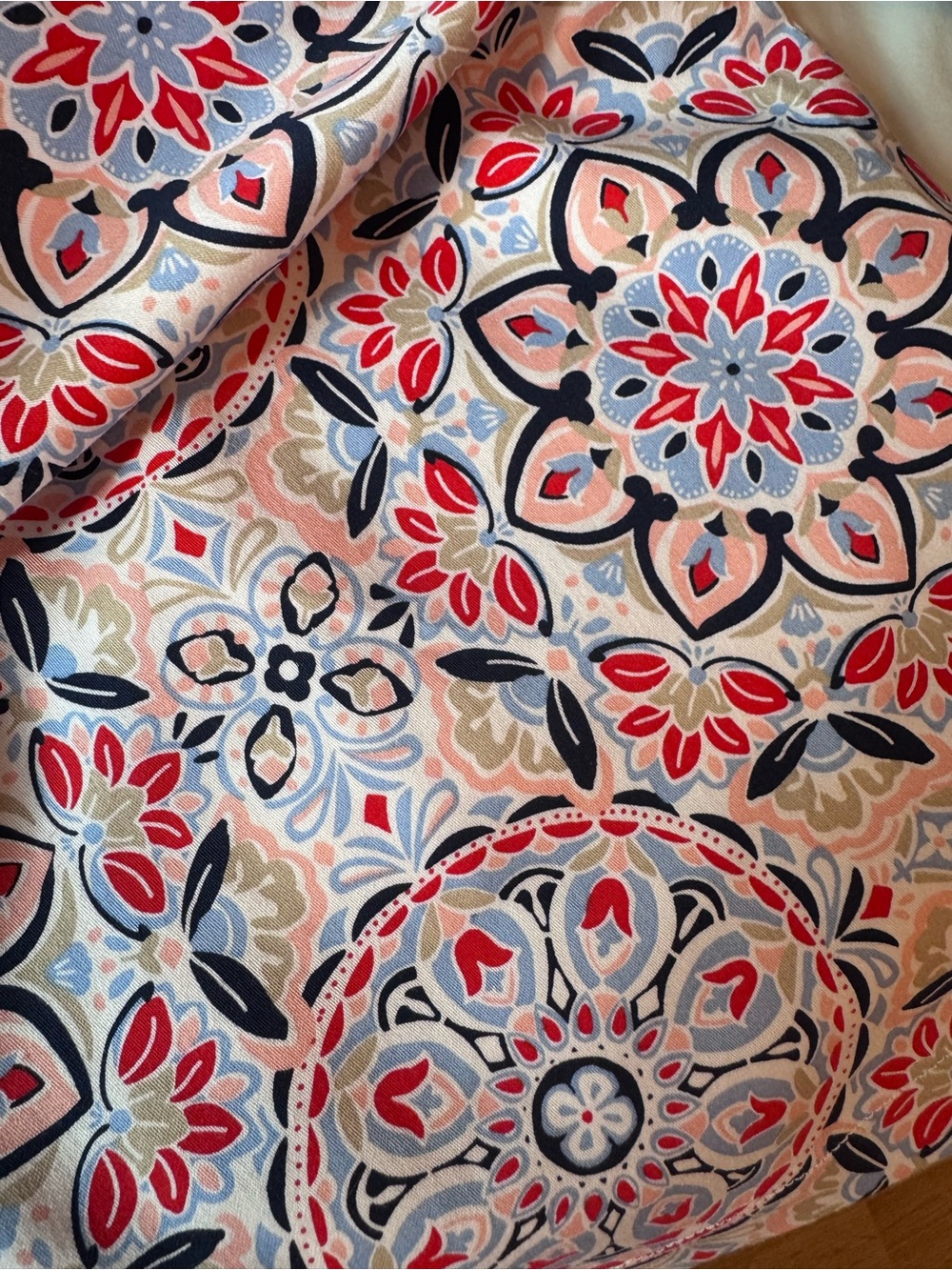 Croft & Barrow Effortless Stretch Skort Size 16 NWT Print Pull-On Pockets - Picture 7 of 9
